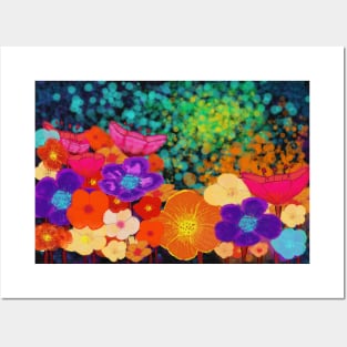 Floral art, Colorful life Posters and Art